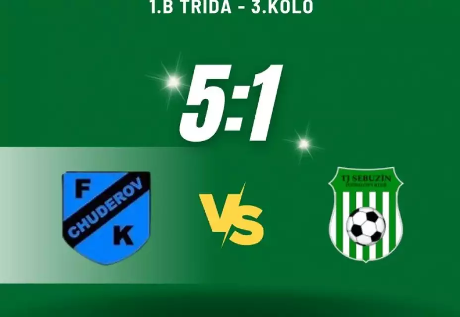 Áčko po dobrém výkonu prohrálo v Chuderově