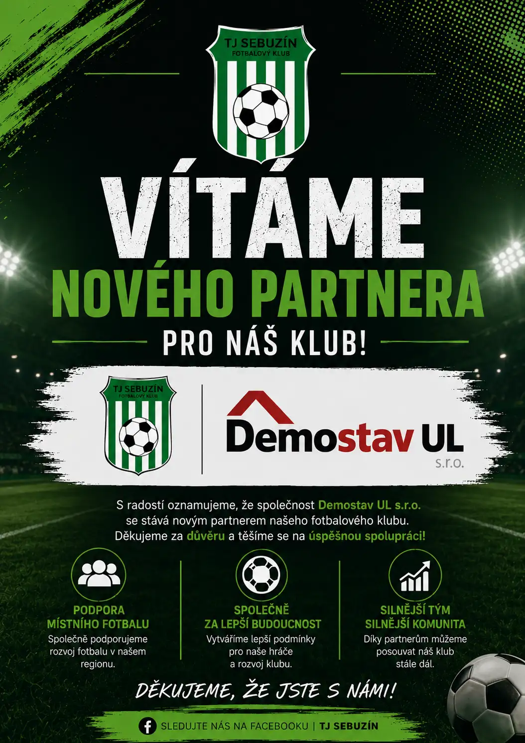 Nový partner našeho klubu