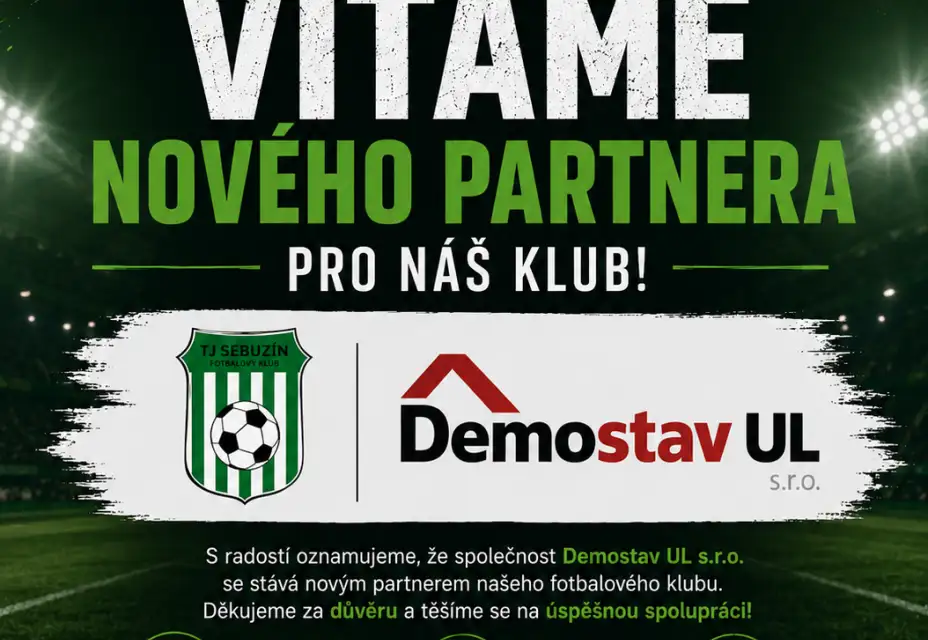 Nový partner našeho klubu