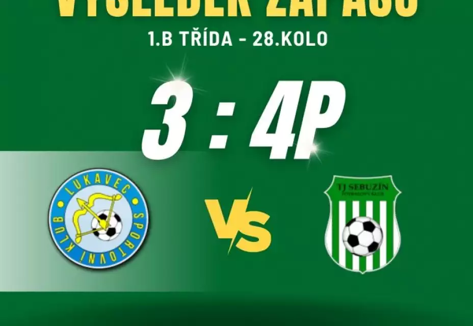 Áčko si z Lukavce přivezlo dva body 