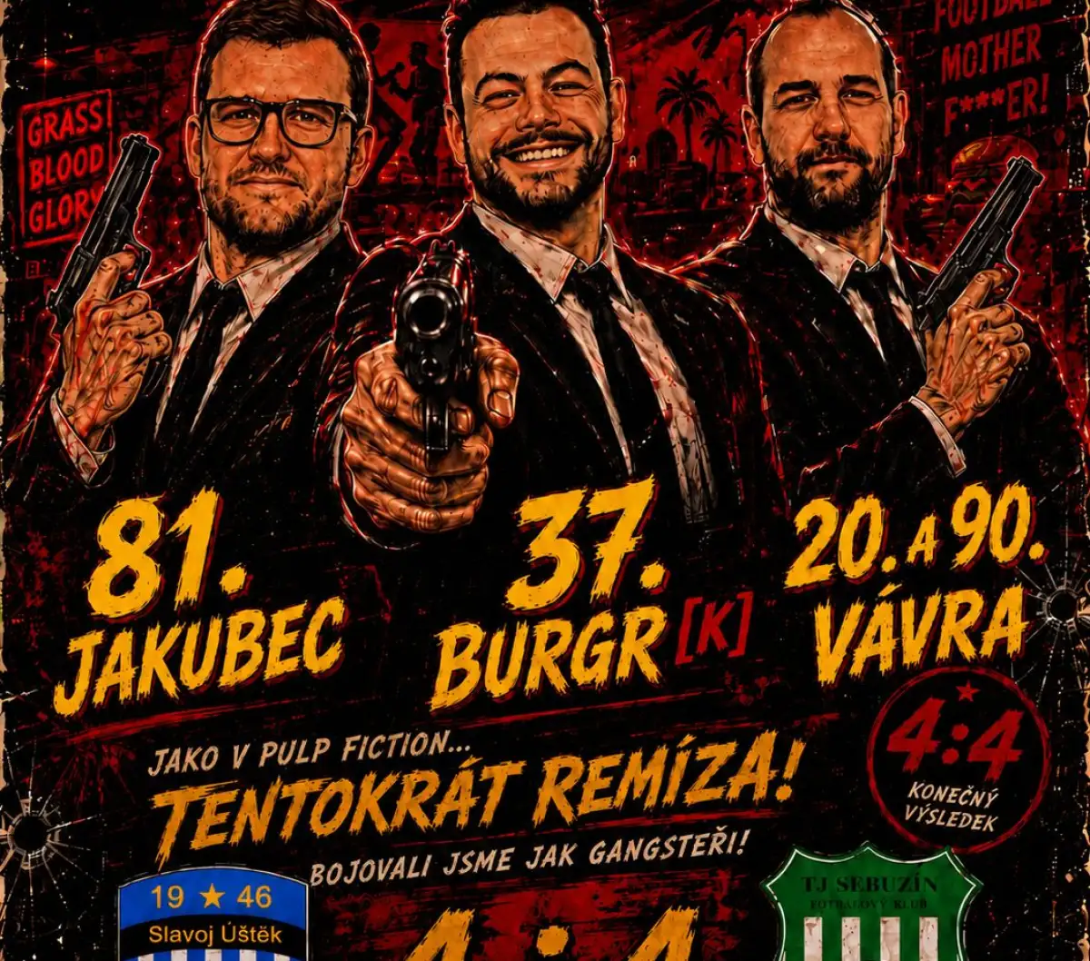 Áčko si přivezlo bod z Úštěka