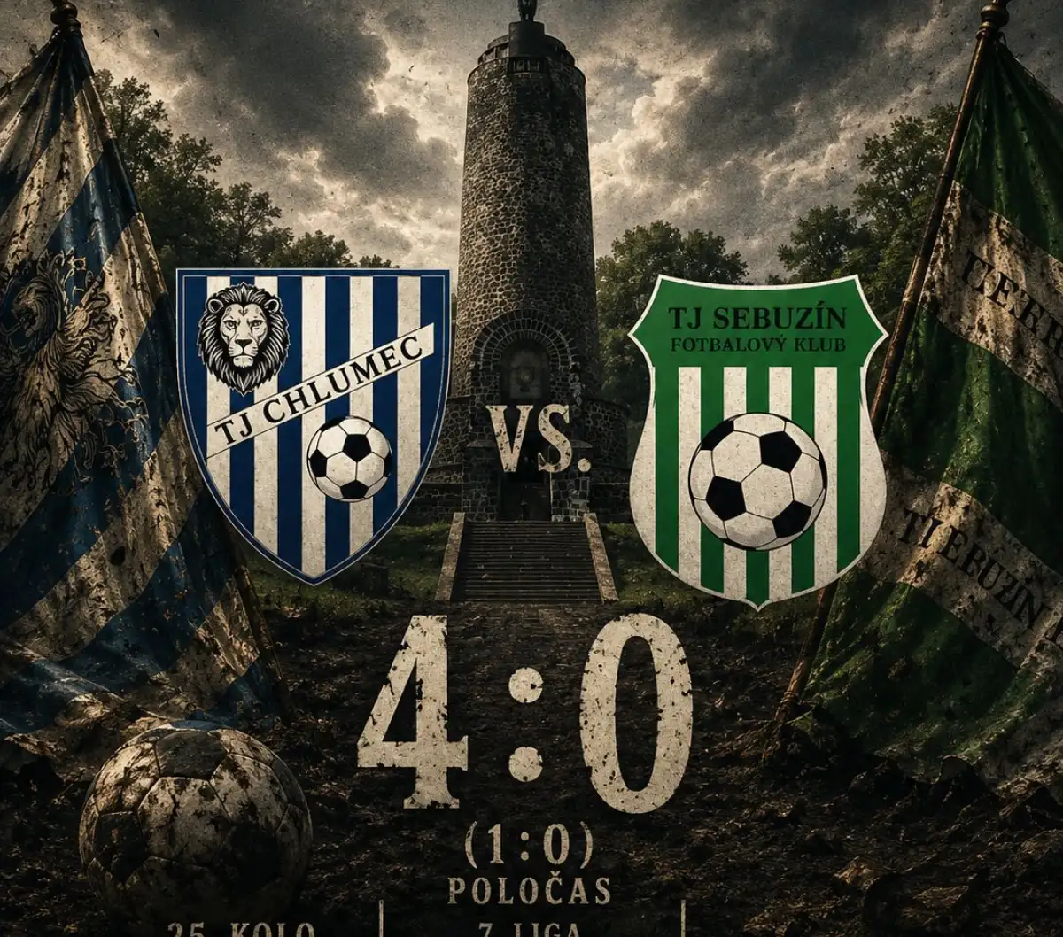 Áčko prohrálo v Chlumci