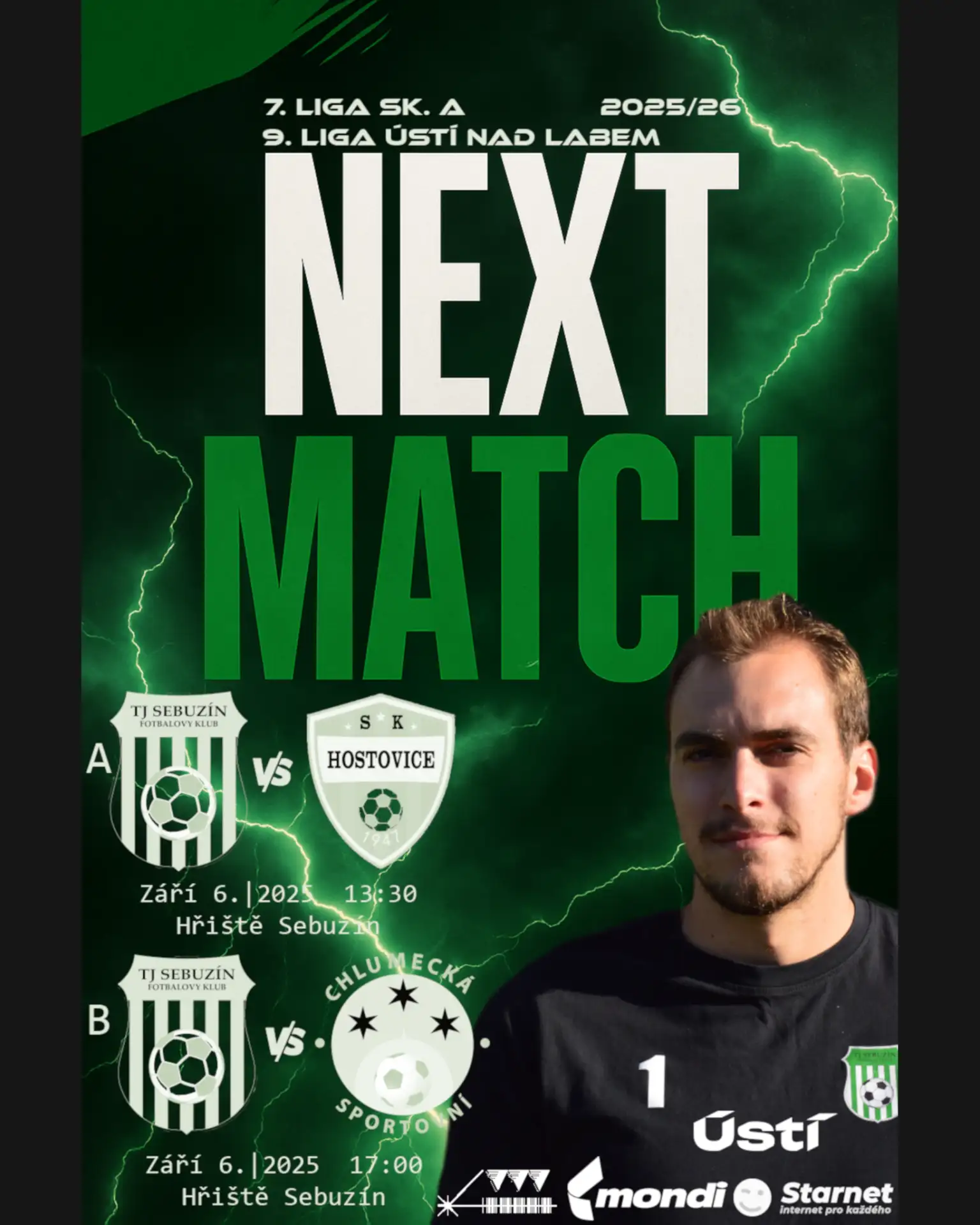 Další kolo už tuto sobotu 6. 9. 2025